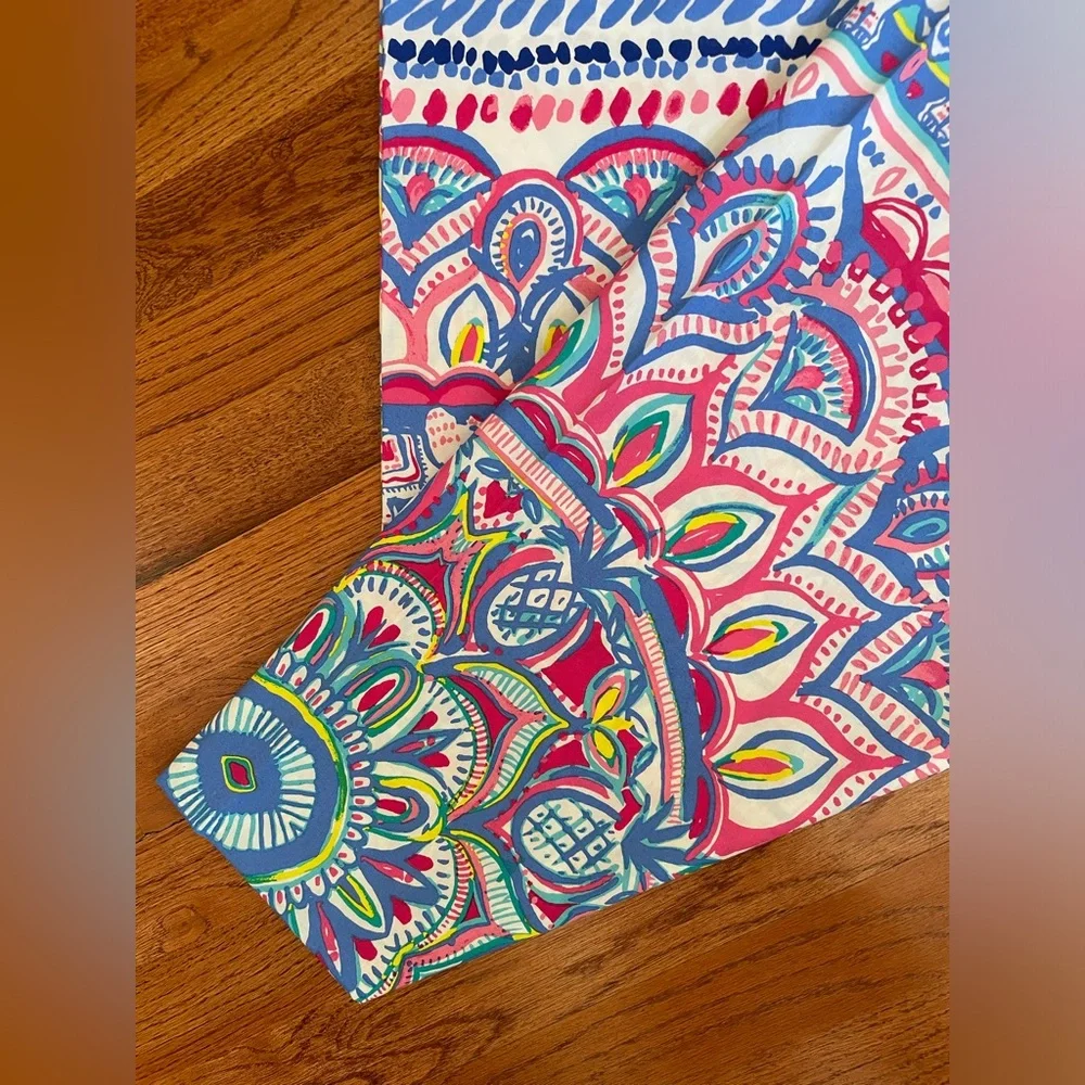 NWOB Mandala Pineapple Tassel Tapestry. Lilly+Pottery Barn Collab💕🍍💙